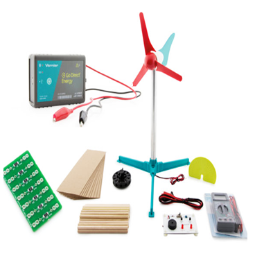 Vernier GDP-EL-WE, Bộ thí nghiệm NĂNG LƯỢNG GIÓ GDP-EL-WE [ VERNIER Investigating Wind Energy Go Direct® Package [GDP-EL-WE] 